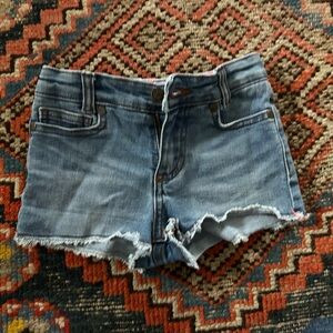 Mini Boden toddler denim shorts, 4T